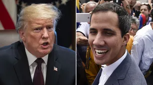 Donald Tump llamó por teléfono a Juan Guaidó y lo felicitó por la proclamación