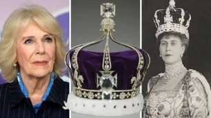 La corona de la reina Camilla, lejos de la controversia y con los diamantes de Isabel II