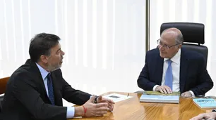 Brasilia: el vicepresidente Geraldo Alckmin recibió a Darío Werthein