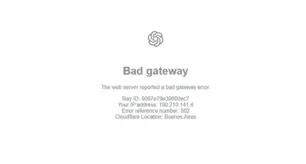 Se cayó ChatGPT en todo el mundo: qué pasó con el chatbot de OpenAI