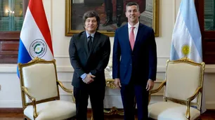 En Paraguay, Javier Milei participó de la CPAC y se reunió con su par Santiago Peña