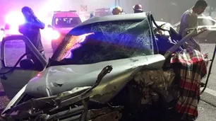 Manejó 17 kilómetros en contramano por la Ruta 2 y mató a un joven