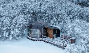 Los glamping, una manera diferente de disfrutar de la nieve sin tener que padecer frío ni incomodidades