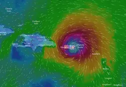 El huracán María tocó tierra en Puerto Rico con vientos de 250 km/h