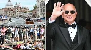Jeff Bezos se casó con Lauren Sánchez en una boda y fiesta con famosos y millonarios
