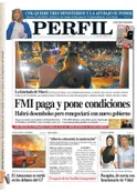 La tapa de diario PERFIL de este domingo 25 de agosto
