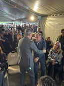 Passerini y Juez coincidieron en el acto por el 24 de Marzo en el Memorial de San Vicente