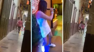 Una mujer sacó a su hija del boliche "a cinturonazos" por desobediente