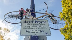 Bosques de Palermo: ciclistas marcharon para pedir justicia por Marcela Bimonte