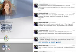Las batallas de Cristina agitan las redes sociales