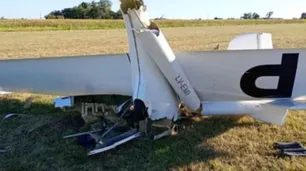 Se estrelló un planeador en Pergamino y murió el piloto