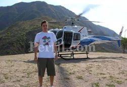Cuando el hijo del gobernador riojano usaba el helicóptero oficial para pasear