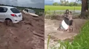 Diluvio, avalanchas e inundaciones en Salta: cayeron casi 100 milímetros de agua en menos de una hora
