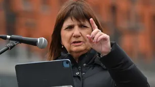 Se conoció un video de forcejeos e insultos contra Bullrich y Petri en Bahía Blanca