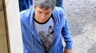 Qué dice la remera que usó Máximo Kirchner en su paso por Comodoro Py