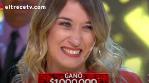 Los 8 Escalones: Cándida, la futbolista de Bragado se llevó el millón y contó otro curioso premio que ganó