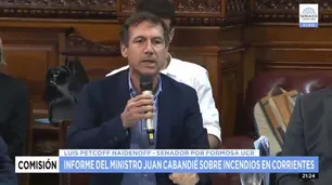 Naidenoff pidió la renuncia de Cabandié: "Es un emblema de los que tienen que dar un paso al costado"