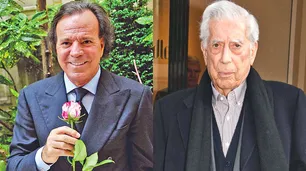 Julio Iglesias le dio una lección de educación a Mario Vargas Llosa