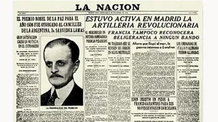 Quién fue Carlos Saavedra Lamas, primer argentino premiado con un Nobel de la Paz