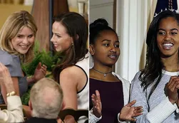 La emotiva carta de las mellizas Bush a las hijas de Obama