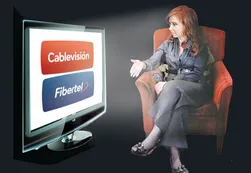 Mientras CFK se recupera, instalan Cablevisión en Olivos