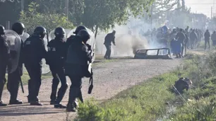 Toma en Guernica: desalojaron el predio y hay más de 35 detenidos