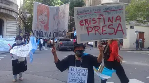 Cacerolazo en la casa de Cristina Kirchner, con pedidos para que vaya presa