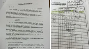 Qué dice la denuncia redactada que jamás llegó a los tribunales