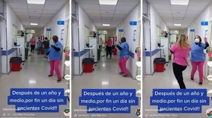 Video: festejos en hospital de Mar de Ajó tras no registrar internados por Covid-19