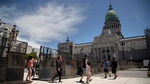 Aborto: cómo se ordenan hoy verdes y celestes frente al Congreso