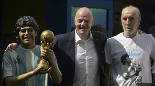 Homenaje a Diego en Qatar: Infantino propuso crear el "Día Maradona" en los mundiales