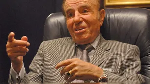 Roban un valioso anillo de Carlos Menem antes de su muerte