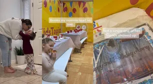 Festejó el cumpleaños de su hija y no fue nadie: “Estaba devastada al ver a mi niña comiendo sola”