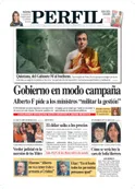 La tapa de Diario PERFIL de este domingo 27 de septiembre