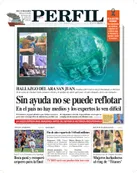 La tapa de Diario PERFIL de este domingo