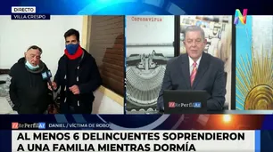 La policía detuvo a 4 delincuentes robaron en una casa de Villa Crespo
