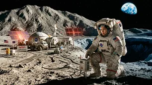 La NASA presentó un proyecto de US$20 mil millones para construir una "ciudad en la luna"