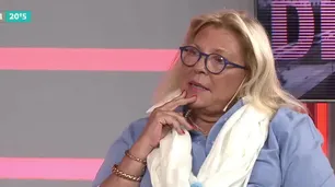 Elisa Carrió defendió a María Eugenia Bielsa: "Seguro no se prestó a ninguna coima"