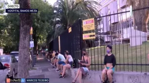 Largas colas para hisoparse en CABA pese a las nuevas disposición del Ministerio de Salud