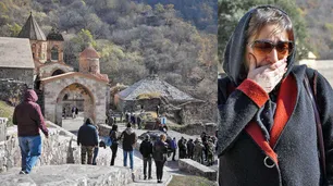 Doloroso adiós de los armenios en Nagorno Karabaj
