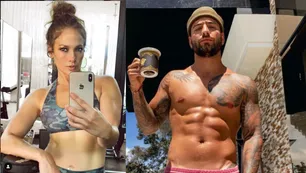 En cuarentena, Maluma y Jennifer López se filmaron a distancia y terminaron "Marry me"