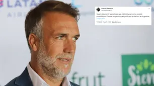 Gabriel Batistuta desmintió los rumores en torno a su candidatura a intendente de Florencia