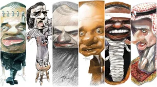 Galería | Todas las caricaturas de Carlos Menem por Pablo Temes