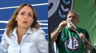 Florencia Arietto le dijo "te vamos a cagar a palos" a Rodolfo Aguiar: la respuesta del líder de los estatales a la amenaza