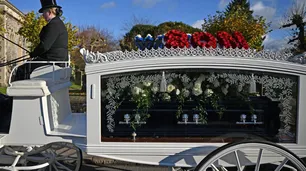 El funeral de Liam Payne en Inglaterra: su novia, familia y amigos de One Direction estuvieron presentes
