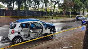 Influencers que hacían un reto en un Lamborghini chocaron y mataron a un nene de 5 años en Italia
