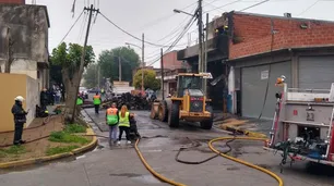 La Tablada: se incendió una gomería y fallecieron un niño de 10 años y sus padres