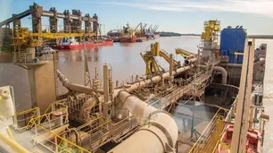 Compañía Sud Americana de Dragados finalizó obras de mantenimiento en el Puerto San Nicolás