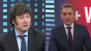 Javier Milei perdió la paciencia y cruzó a Luis Majul: "¿Me vas a dejar terminar lo que estoy hablando?"