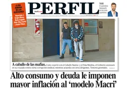 La tapa de este domingo de Diario Perfil